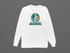 Jacksonville Helmet Stealie Premium Unisex Long-Sleeve — Jacksonville Jaguars — White