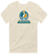 Jacksonville Helmet Stealie Premium Unisex T-Shirt — Jacksonville Jaguars — Sand