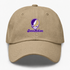 James Madison Stealie Premium Unisex Dad Hat — Design: James Madison University — Khaki