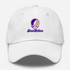 James Madison Stealie Premium Unisex Dad Hat — Design: James Madison University — White