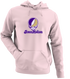 James Madison Stealie Premium Unisex Hoodie — Design: James Madison University — Light Pink