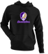 James Madison Stealie Premium Unisex Hoodie — Design: James Madison University — Black