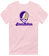James Madison Stealie Premium Unisex T-Shirt — Design: James Madison University — Light Pink