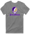 James Madison Stealie Premium Unisex T-Shirt — Design: James Madison University — Dark Heather
