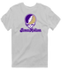 James Madison Stealie Premium Unisex T-Shirt — Design: James Madison University — Sport Grey