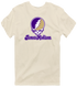 James Madison Stealie Premium Unisex T-Shirt — Design: James Madison University — Sand