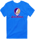 James Madison Stealie Premium Unisex T-Shirt — Design: James Madison University — Royal