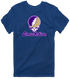 James Madison Stealie Premium Unisex T-Shirt — Design: James Madison University — Navy