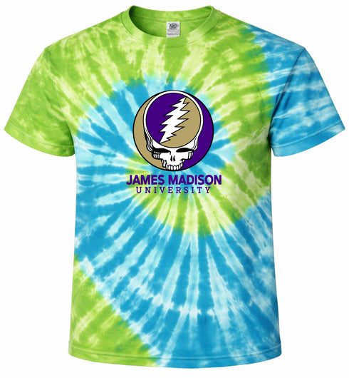 James Madison University Stealie Tie-Dye T-Shirt