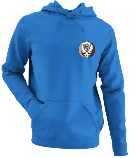 St Bonaventure - Premium Grateful Dead Left Chest Hoodie - Heather Royal - 5