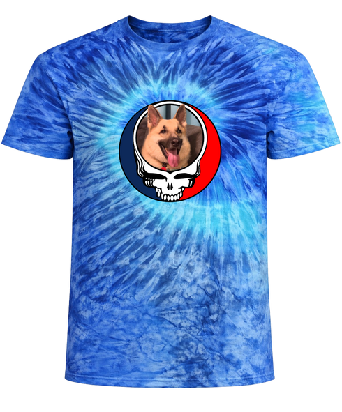 1563 - Custom Stealie Tie-Dye