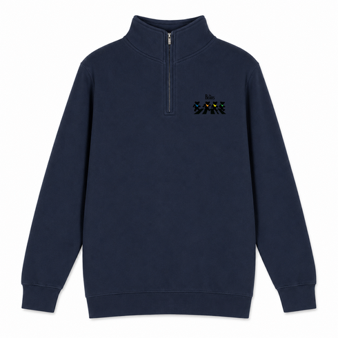 The Bears - Life is dead.® - Premium Grateful Dead Quarter-Zip Pullover - Navy - 3