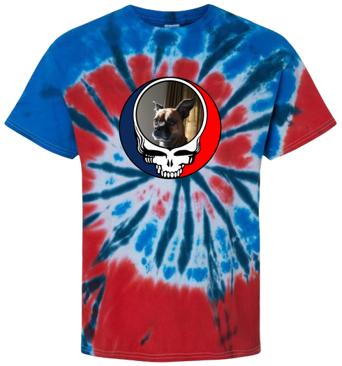 1705 - Custom Stealie Tie-Dye