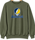 John Carroll Stealie Premium Unisex Crewneck — Design: John Carroll University — Military Green