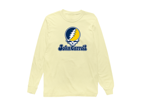 John Carroll Stealie Premium Unisex Long-Sleeve — Design: John Carroll University — Butter