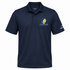 John Carroll Stealie Premium Unisex Polo — Design: John Carroll University — Navy