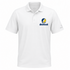 John Carroll Stealie Premium Unisex Polo — Design: John Carroll University — White