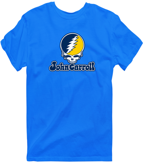 John Carroll Stealie Premium Unisex T-Shirt — Design: John Carroll University — Royal