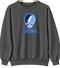 Johns Hopkins Stealie Premium Unisex Crewneck — Design: Johns Hopkins University — Dark Heather