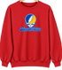 Johnson & Wales Stealie Premium Unisex Crewneck — Design: Johnson & Wales University — Red