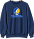 Johnson & Wales Stealie Premium Unisex Crewneck — Design: Johnson & Wales University — Navy