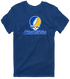 Johnson & Wales Stealie Premium Unisex T-Shirt — Design: Johnson & Wales University — Navy