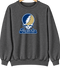 Juniata Stealie Premium Unisex Crewneck — Design: Juniata College — Dark Heather