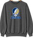 Juniata Stealie Premium Unisex Crewneck — Design: Juniata College — Dark Heather
