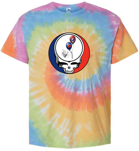 1673 - Custom Stealie Tie-Dye