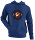 Cleveland Football Dancing Bear - Premium Grateful Dead Hoodie - Navy