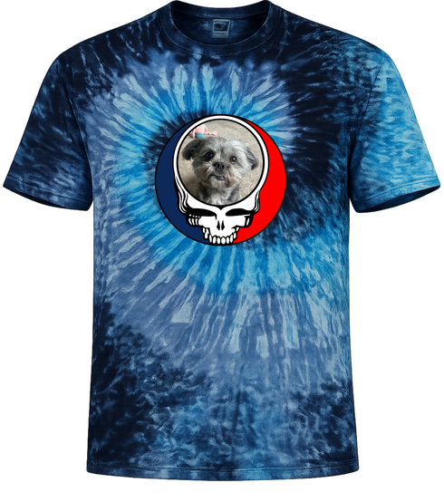 1539 - Custom Stealie Tie-Dye