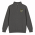 Jerry and The Boys - Life is dead.® - Premium Grateful Dead Quarter-Zip Pullover - Charcoal - 5