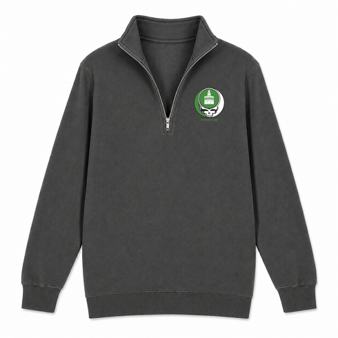 Stetson Law - Premium Grateful Dead Quarter-Zip Pullover - Charcoal - 6