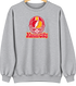Kansas City Helmet Stealie Premium Unisex Crewneck — Kansas City Chiefs — Sport Grey