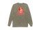 Kansas City Helmet Stealie Premium Unisex Long-Sleeve — Kansas City Chiefs — Sandstone