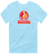 Kansas City Helmet Stealie Premium Unisex T-Shirt — Kansas City Chiefs — Light Blue