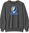 Kansas City Baseball Stealie Grateful Dead Crewneck — Kansas City Royals — Dark Heather
