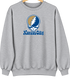 Kansas City Baseball Stealie Grateful Dead Crewneck — Kansas City Royals — Sport Grey