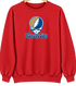 Kansas City Baseball Stealie Grateful Dead Crewneck — Kansas City Royals — Red