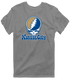 Kansas City Baseball Stealie Grateful Dead T-Shirt — Kansas City Royals — Dark Heather