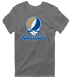Kansas City Baseball Stealie Grateful Dead T-Shirt — Kansas City Royals — Charcoal