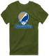 Kansas City Baseball Stealie Grateful Dead T-Shirt — Kansas City Royals — Military Green