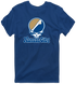 Kansas City Baseball Stealie Grateful Dead T-Shirt — Kansas City Royals — Navy