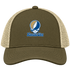 Kansas City Baseball Stealie Grateful Dead Trucker Cap — Kansas City Royals — Moss/Khaki