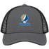 Kansas City Baseball Stealie Grateful Dead Trucker Cap — Kansas City Royals — Charcoal/Black