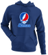 Kansas Stealie Premium Unisex Hoodie — Design: Kansas University of — Navy