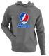 Kansas Stealie Premium Unisex Hoodie — Design: Kansas University of — Charcoal