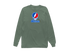 Kansas Stealie Premium Unisex Long-Sleeve — Design: Kansas University of — Light Green