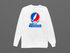 Kansas Stealie Premium Unisex Long-Sleeve — Design: Kansas University of — White