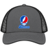 Kansas Stealie Premium Unisex Trucker Cap — Design: Kansas University of — Charcoal/Black